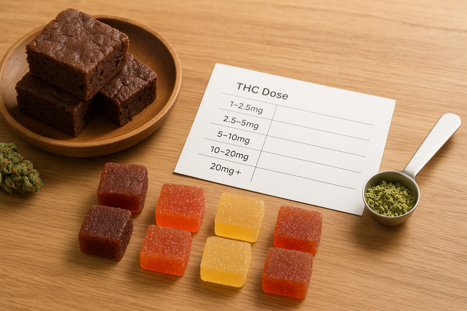 Guide to dosing cannabis edibles